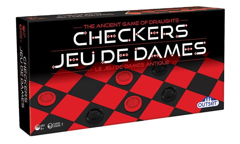 Amazon.com: Checkers - The Ancient Game of Draughts - for 2